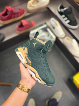 AIR JORDANS JUMPMAN MVP GREEN ORANGE
