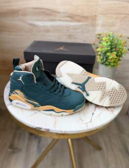 AIR JORDANS JUMPMAN MVP GREEN ORANGE