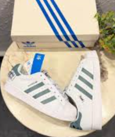adidas original superstar all tags green