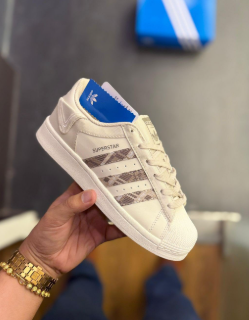 Adidas Originals Superstar Brown Button
