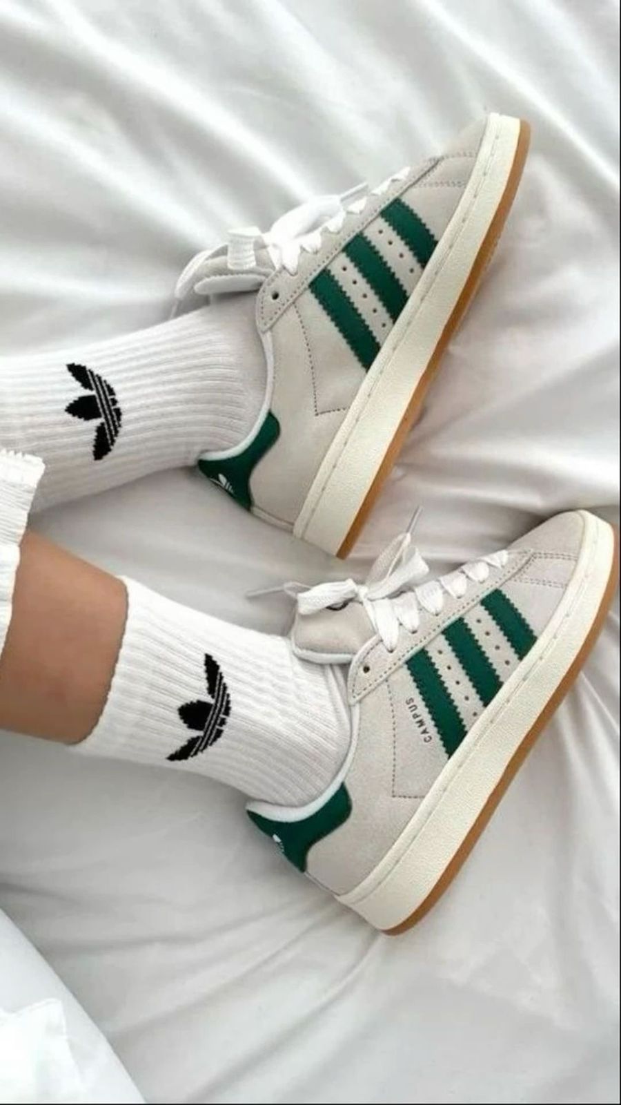 ADIDAS ORIGINALS CAMPUS GREY GREEN🖤🖤