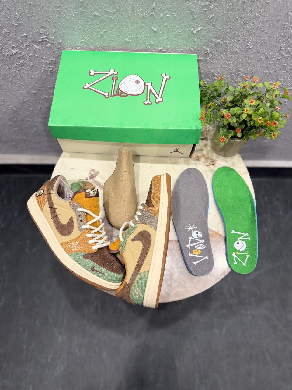 AIR JORDANS RETRO 1 VOODOO ZION
