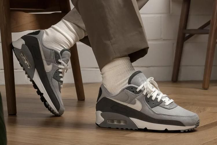 NIKE AIRMAX 90 LIGHT SMOKE GREY