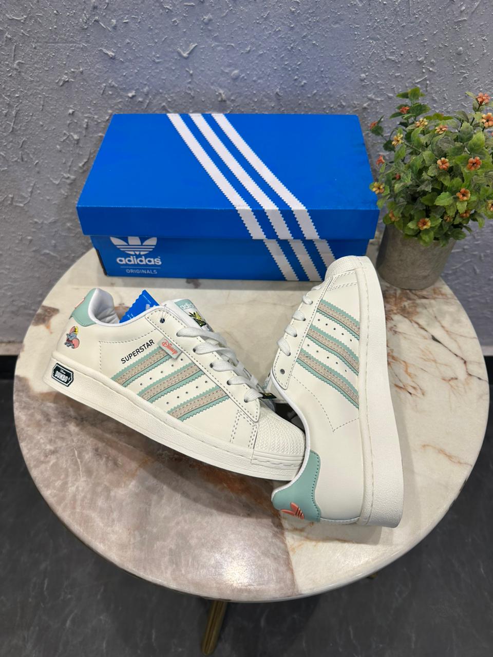 ADIDAS ORIGINAL SUPERSTAR DISNEY WHITE DUMBO 🖤