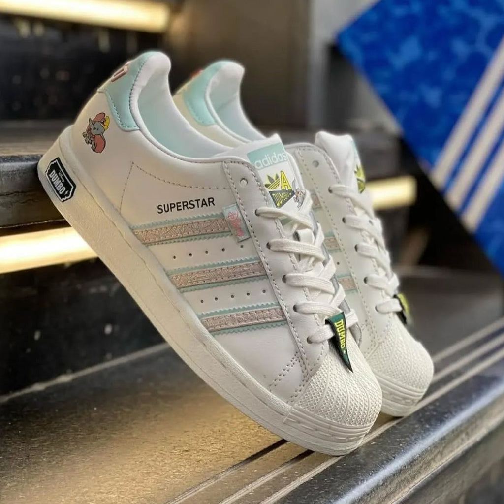 ADIDAS ORIGINAL SUPERSTAR DISNEY WHITE DUMBO 🖤