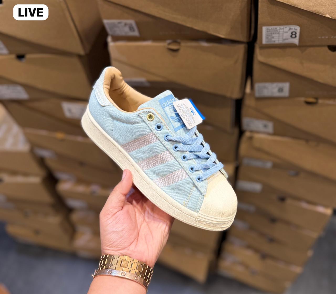 ADIDAS ORIGINALS SUPERSTAR DENIM SKY SECOND GENERATION 2025🔥