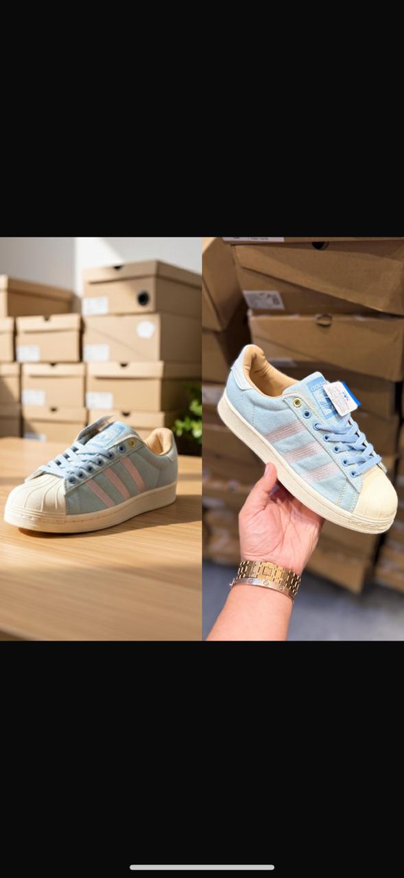 ADIDAS ORIGINALS SUPERSTAR DENIM SKY SECOND GENERATION 2025🔥
