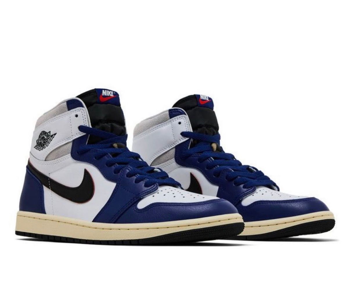 AIR JORDANS RETRO 1 MID RARE AIR ROYAL