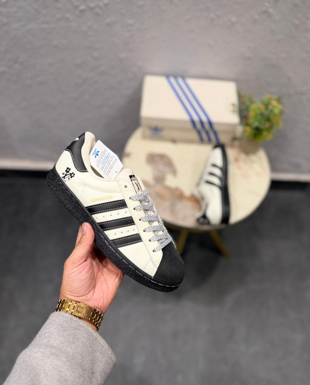 ADIDAS ORIGINALS SUPERSTAR LV OREO 🖤🖤