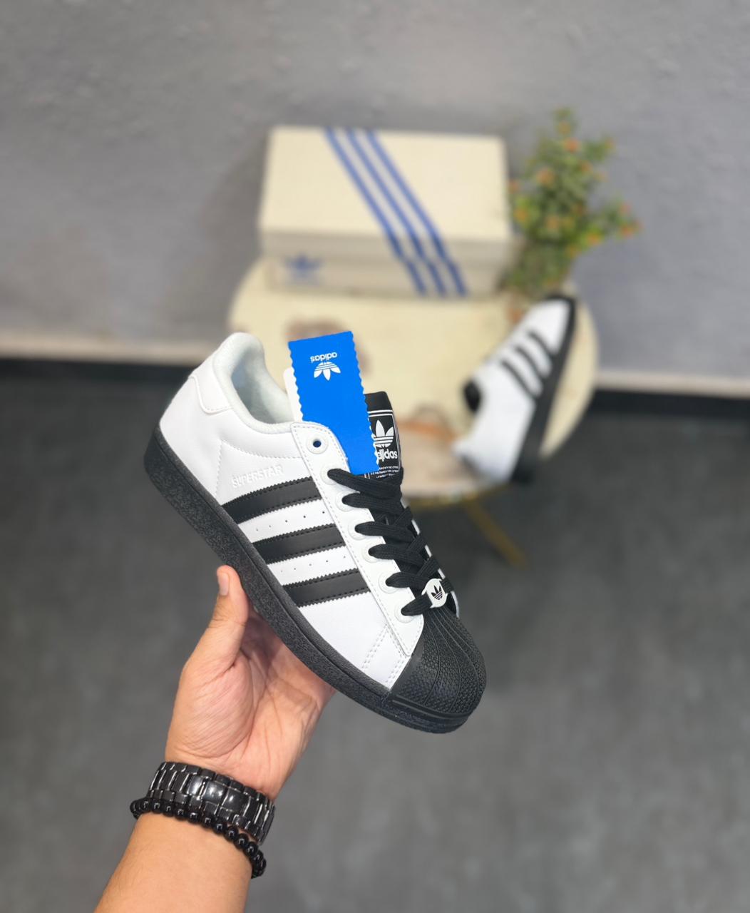 ADIDAS ORIGINALS SUPERSTAR 2nd GENERATION OREO 🖤🖤