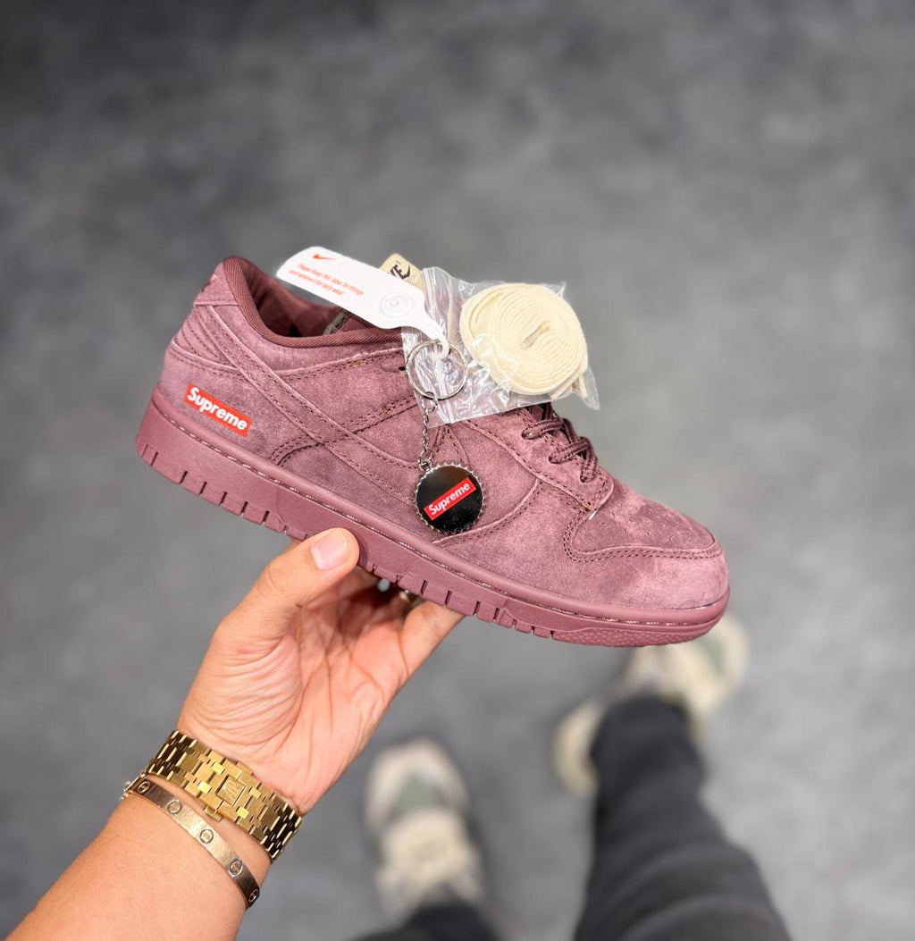 NIKE SB DUNK SUPREME 2025 BURGUNDY🔥