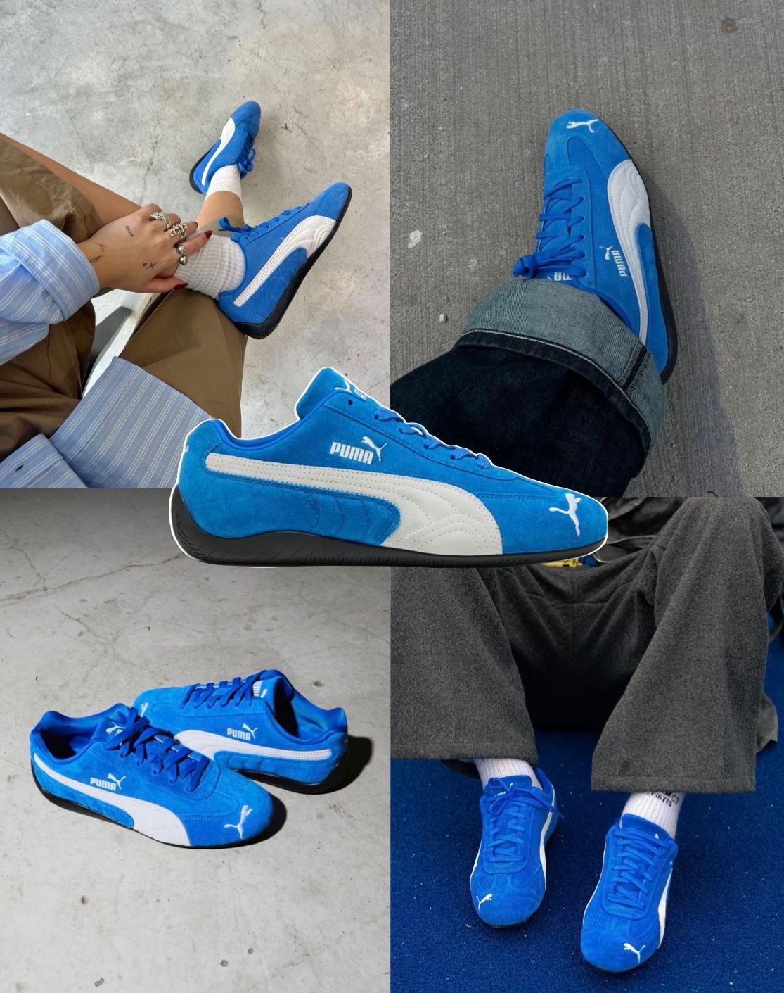 PUMA SPEED CAT ROYAL BLUE ❤️