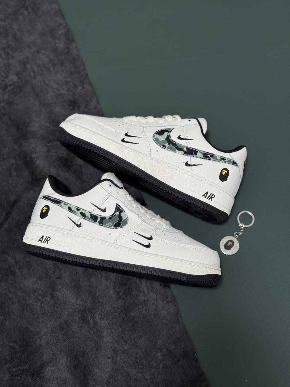 NIKE AIRFORCE BAPE CAMO 2025