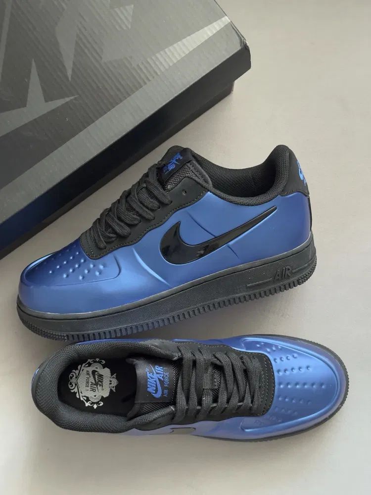 NIKE AIRFORCE FOAMPOSITE PRO BLUE