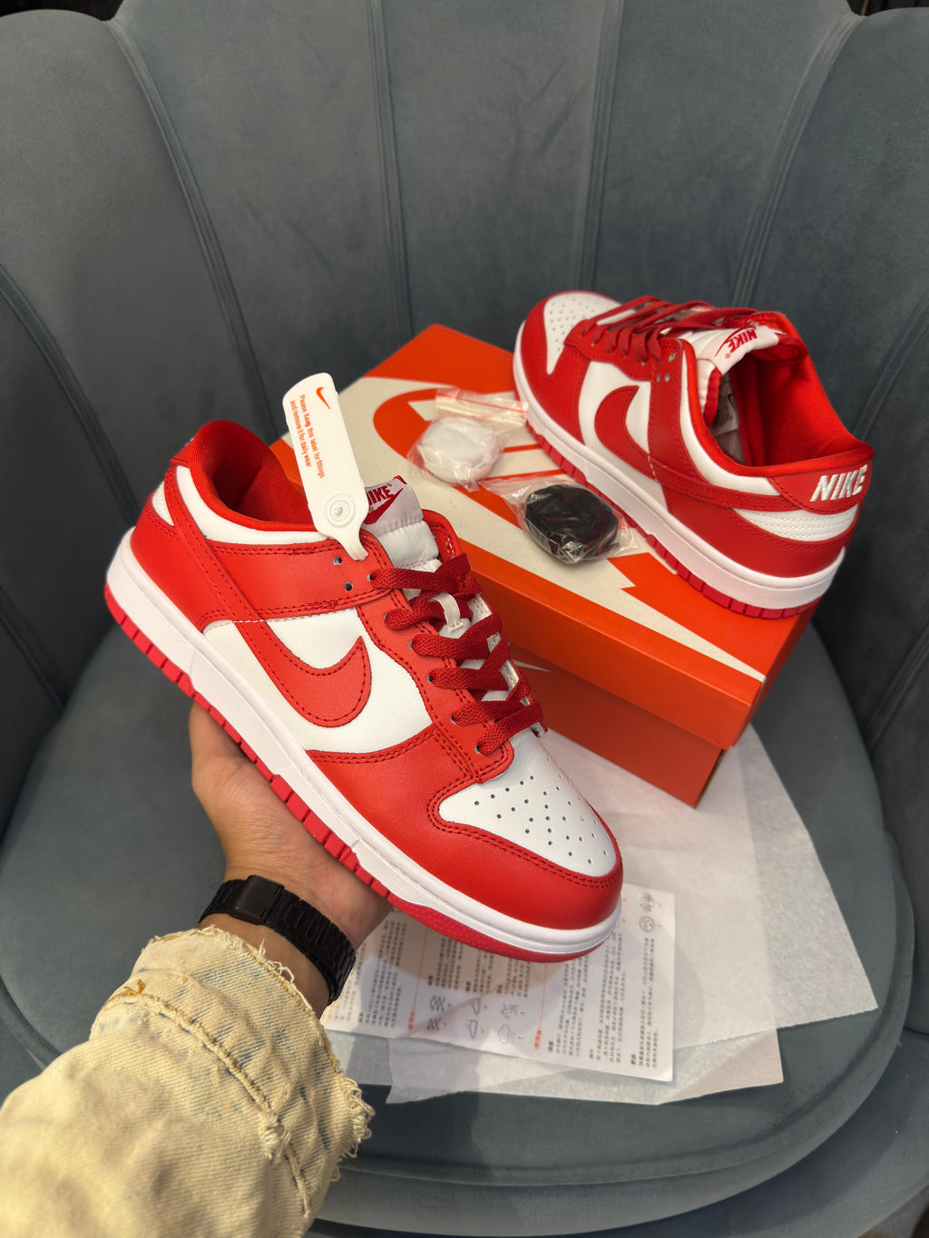 Nike Sb Dunk RED❤️🔥