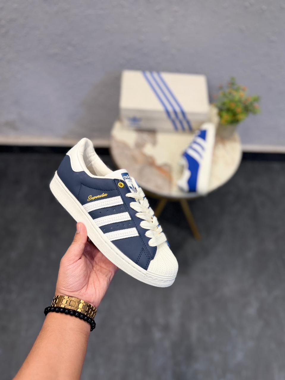 ADIDAS ORIGINALS SUPERSTAR BLUE MIX 🖤