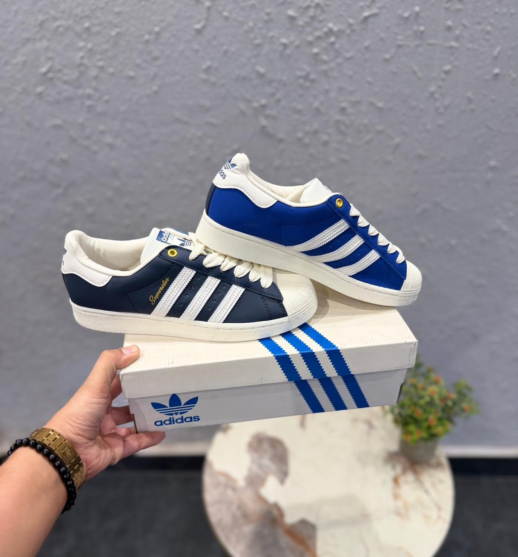 ADIDAS ORIGINALS SUPERSTAR BLUE MIX 🖤