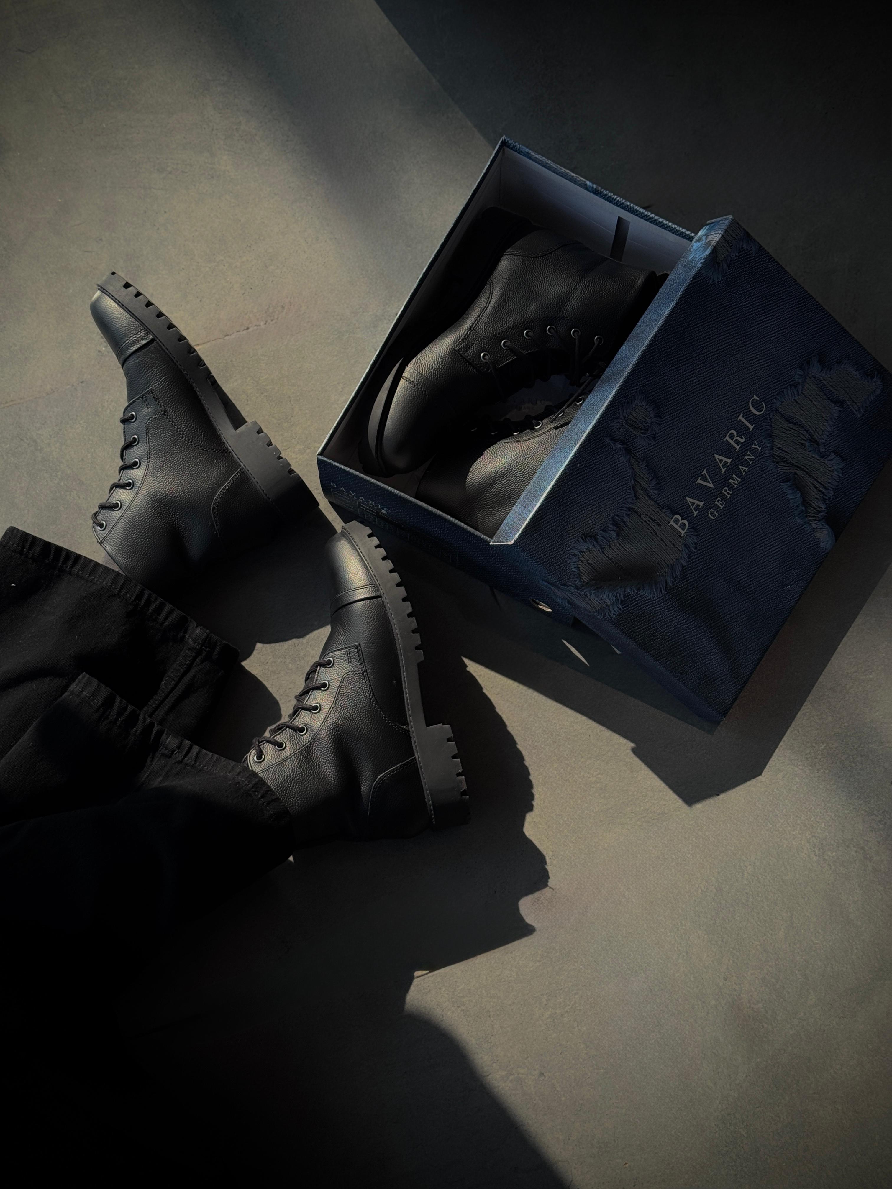 BAVARIC BOOTS TOE CUT MONEY ORGINAL🔥