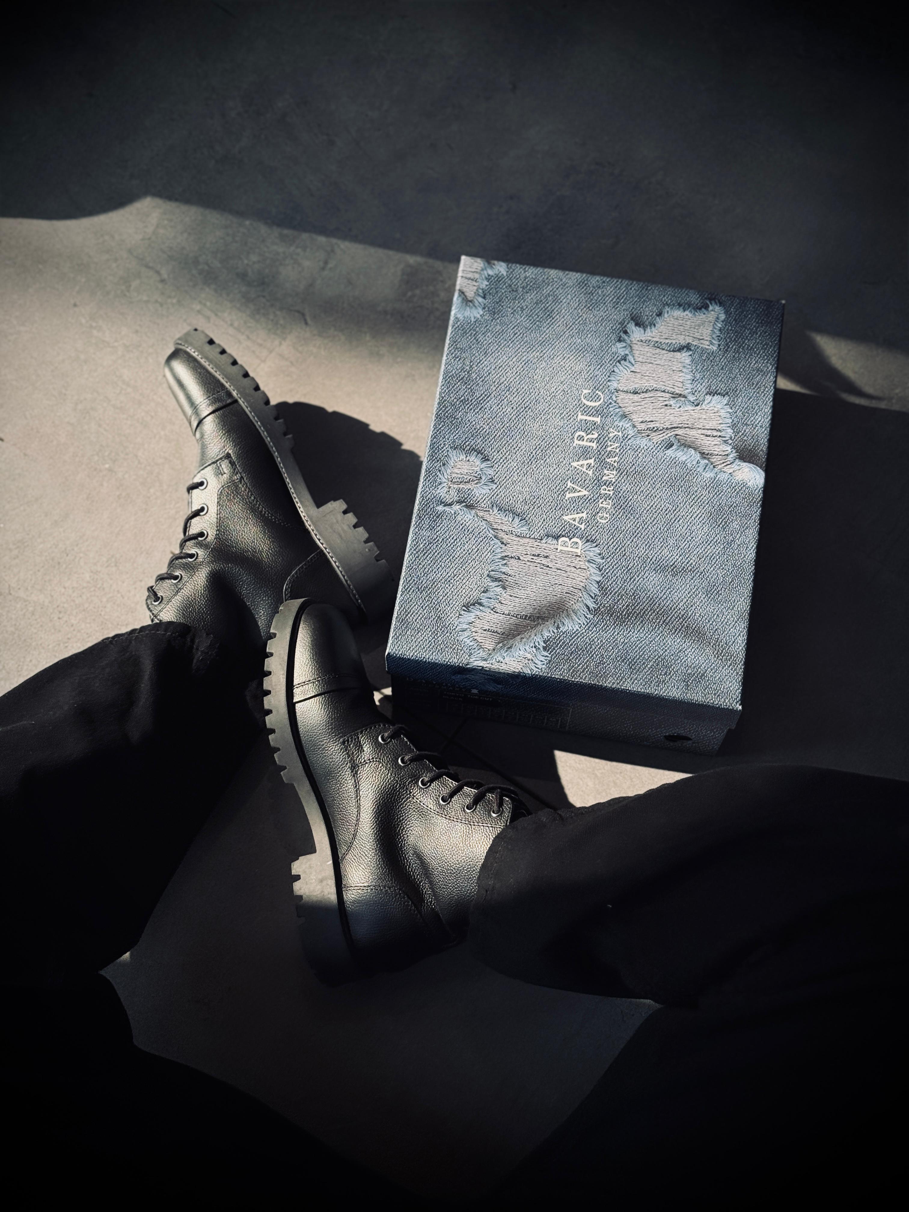 BAVARIC BOOTS TOE CUT MONEY ORGINAL🔥