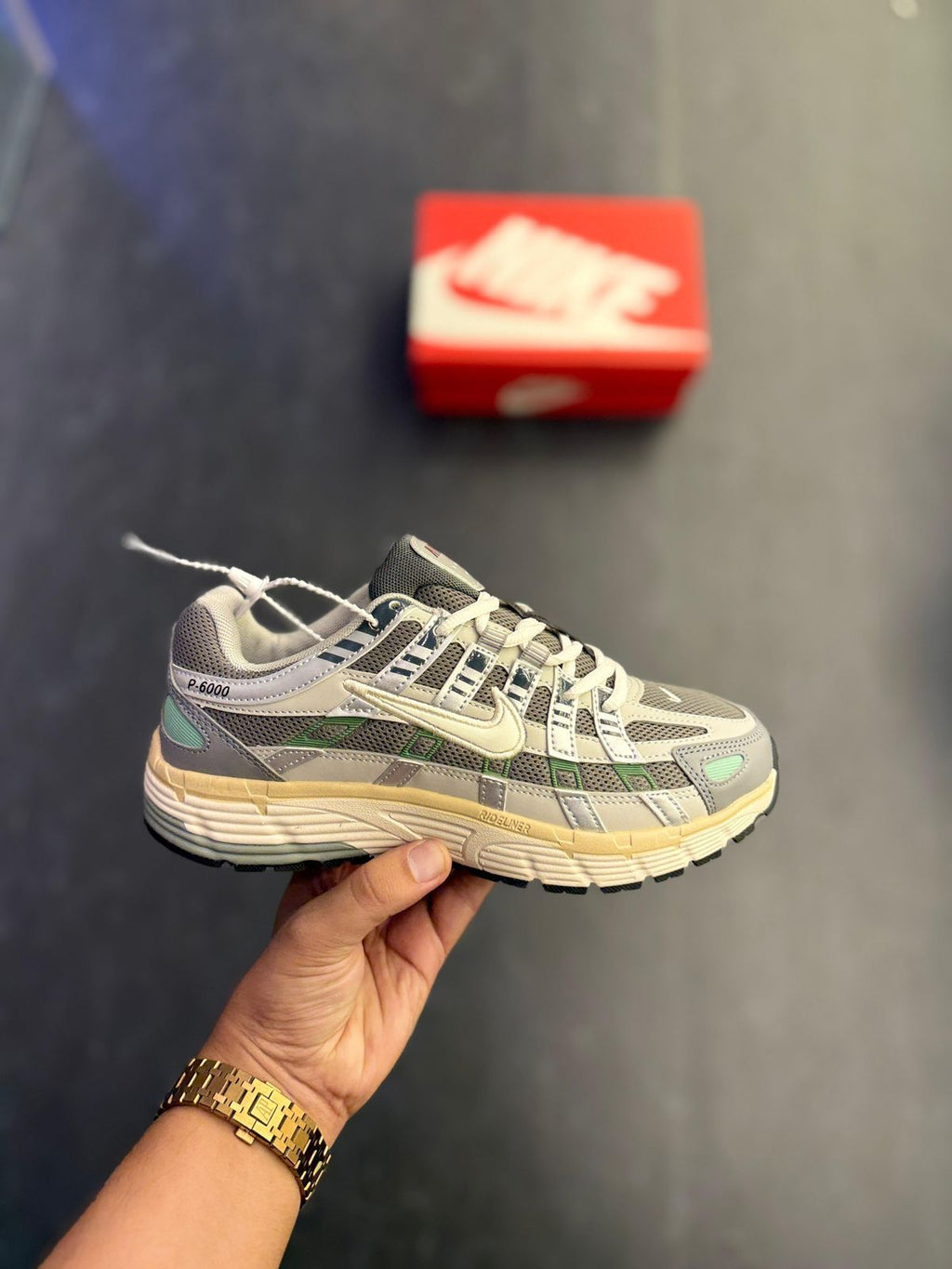 NIKE P-6000 TRAINER METALLIC  🖤