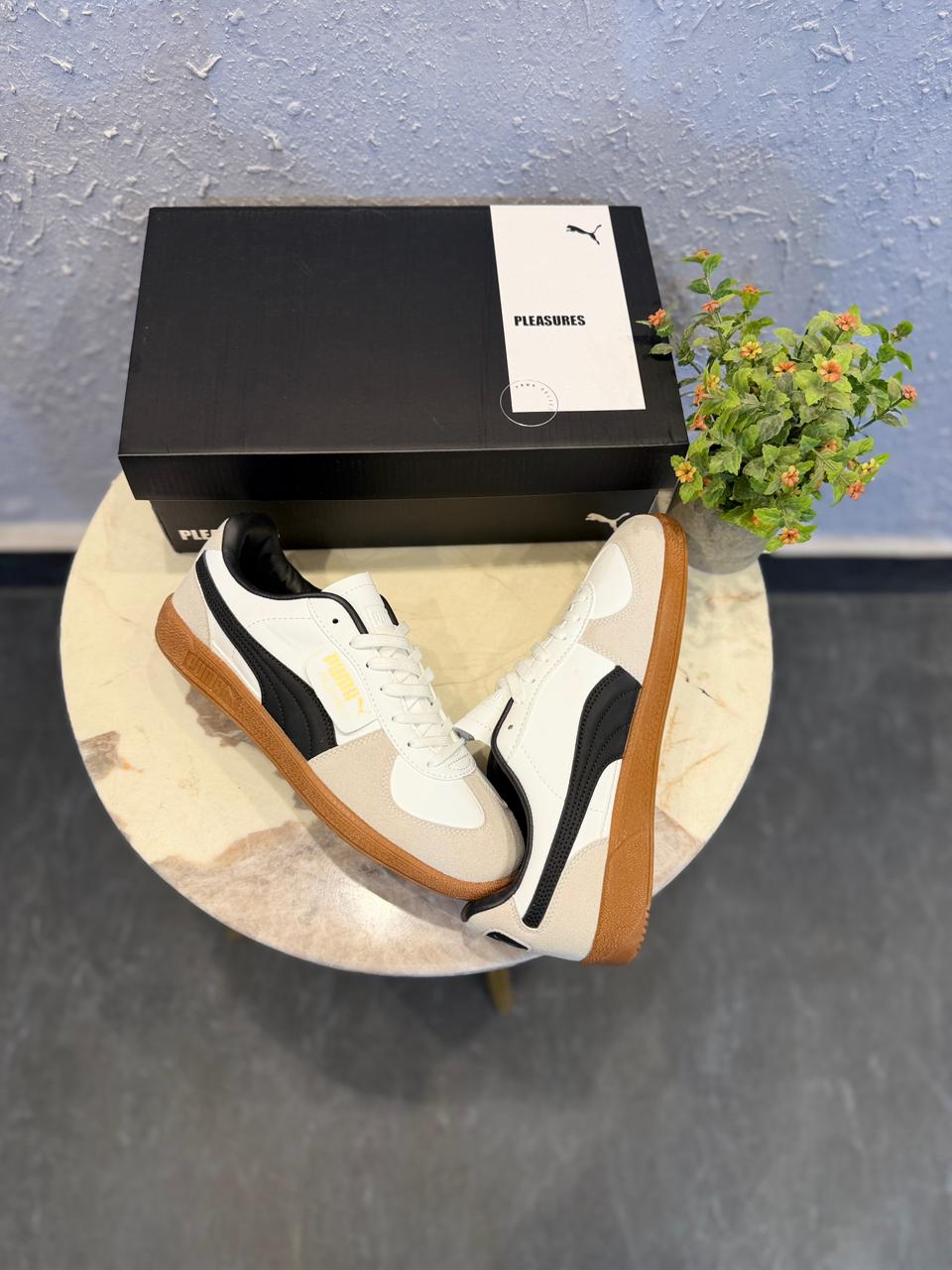 PUMA PALERMO OG WHITE BLACK 🖤🤍  Euro 40-44 ✅