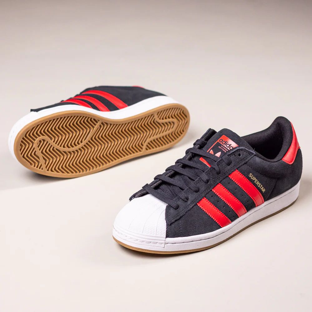 ADIDAS ORIGINALS SUPERSTAR TOKYO GREY RED