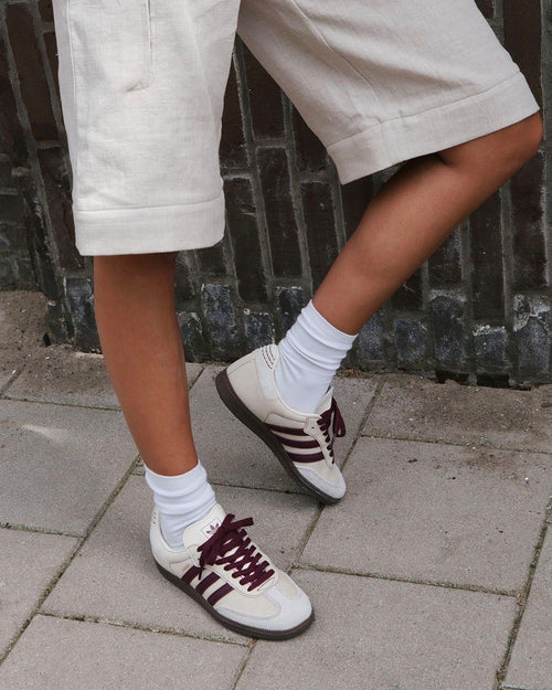 ADIDAS ORIGINALS SAMBA WHITE MAROON