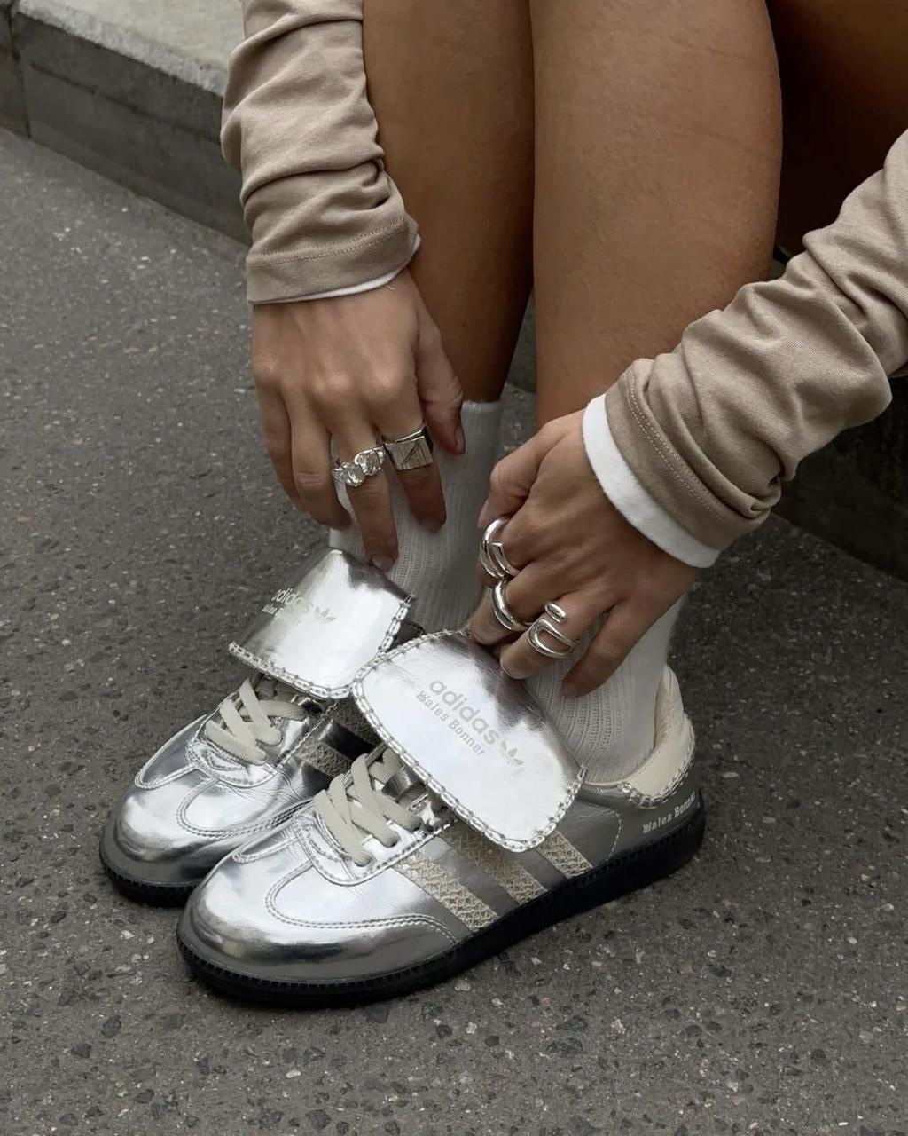 ADIDAS SAMBA X WALES BONER SILVER LTD EDTN