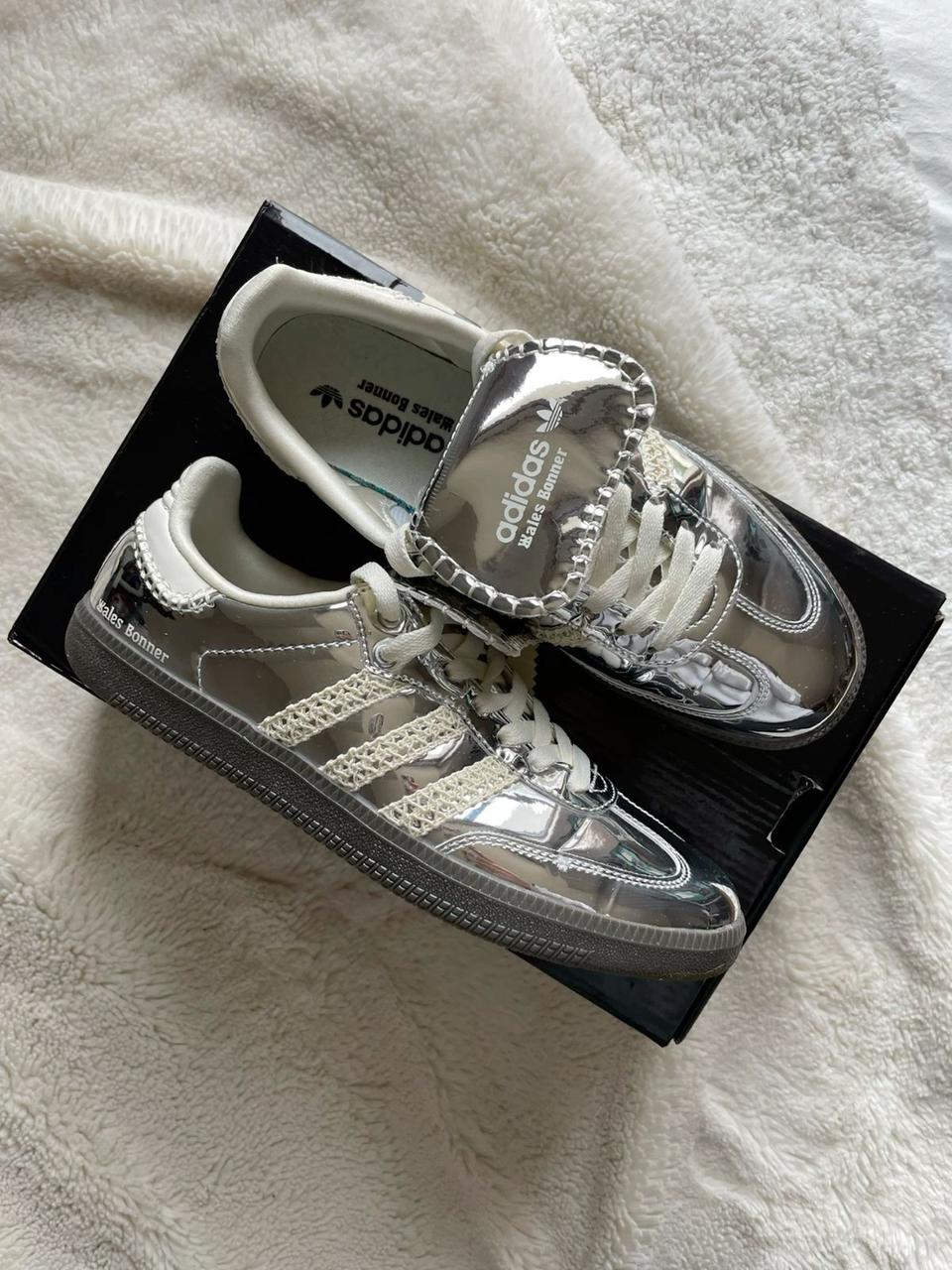 ADIDAS SAMBA X WALES BONER SILVER LTD EDTN