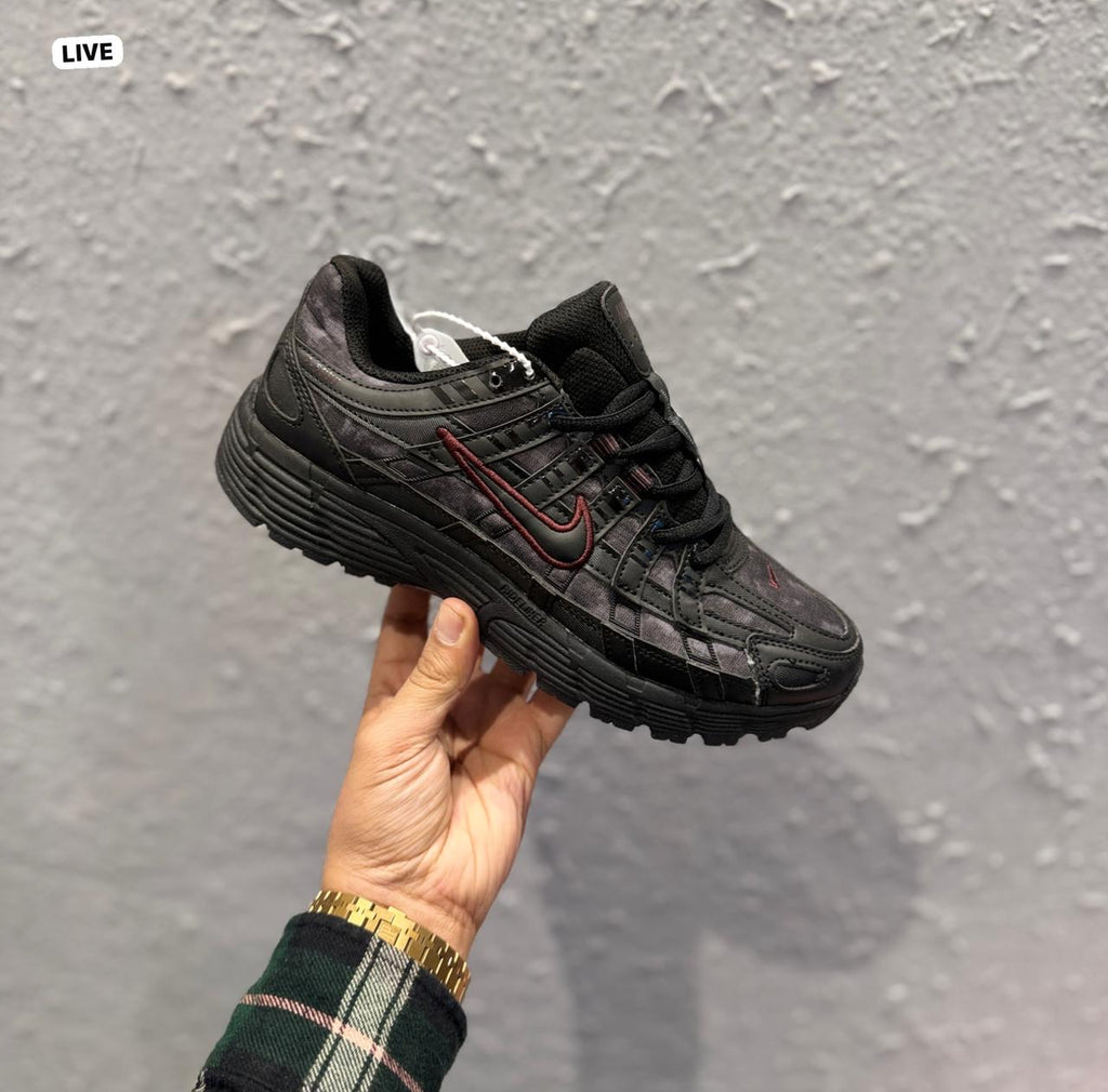NIKE P-6000 TRAINER BLACK MAROON 🖤