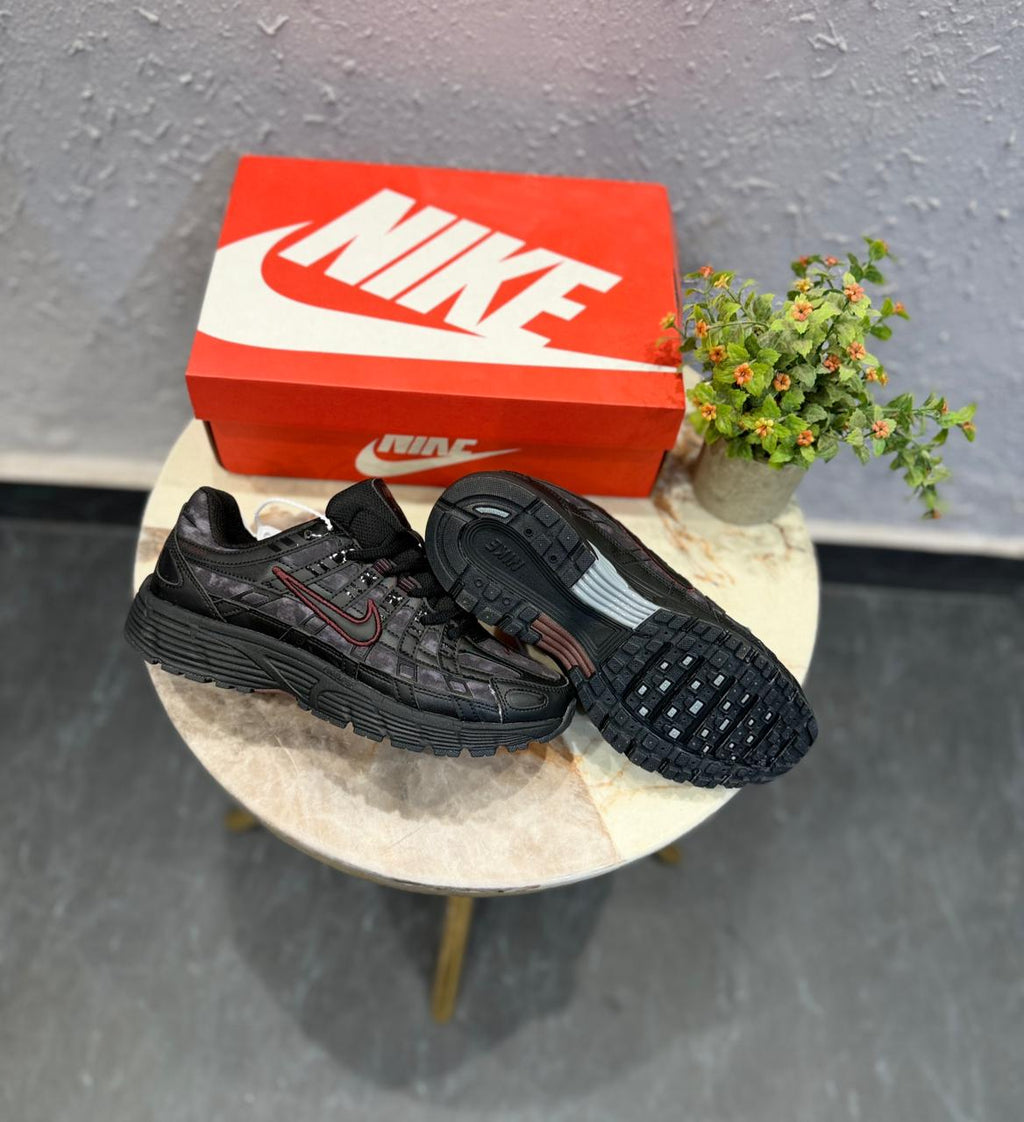 NIKE P-6000 TRAINER BLACK MAROON 🖤