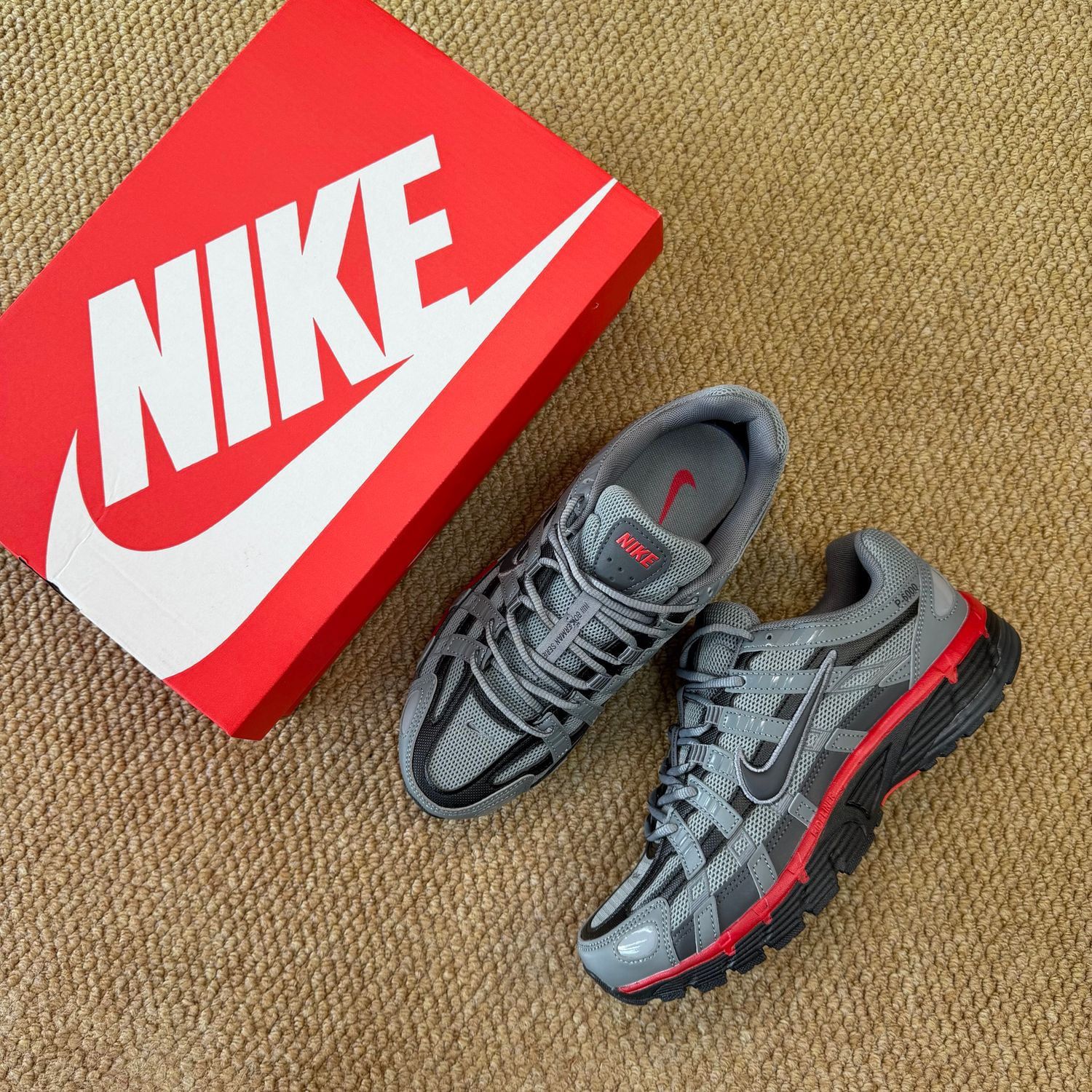 NIKE P-6000 TRAINER GREY BLACK 🖤