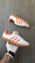 Adidas samba white pink