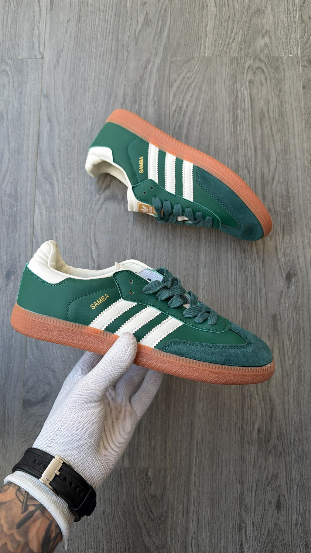 Adidas samba green