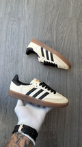 Adidas samba cream black lines