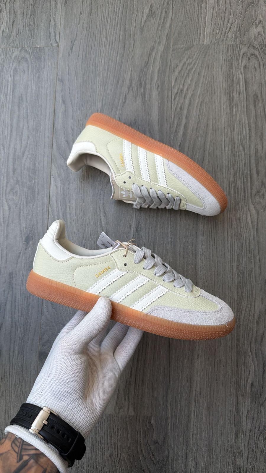 Adidas Samba Off White Grey