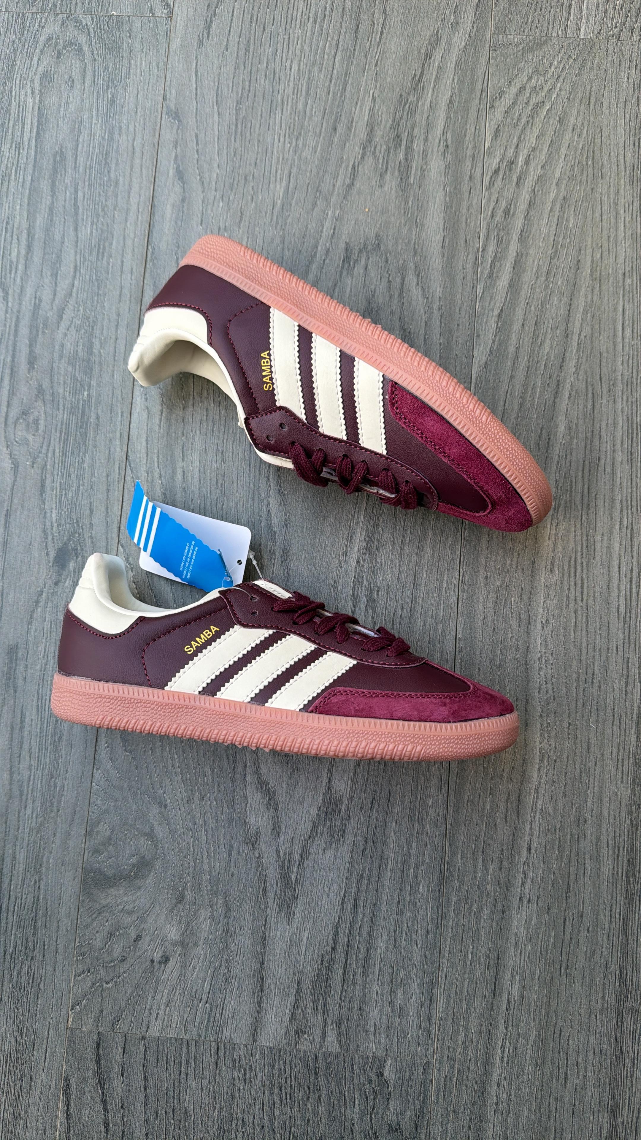 Adidas samba wine, adidas samba blue
