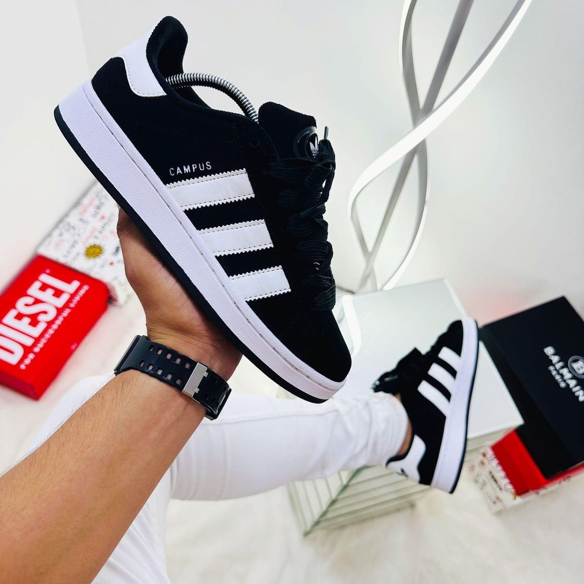 ADIDAS CAMPUS 00s BLACK SOLE