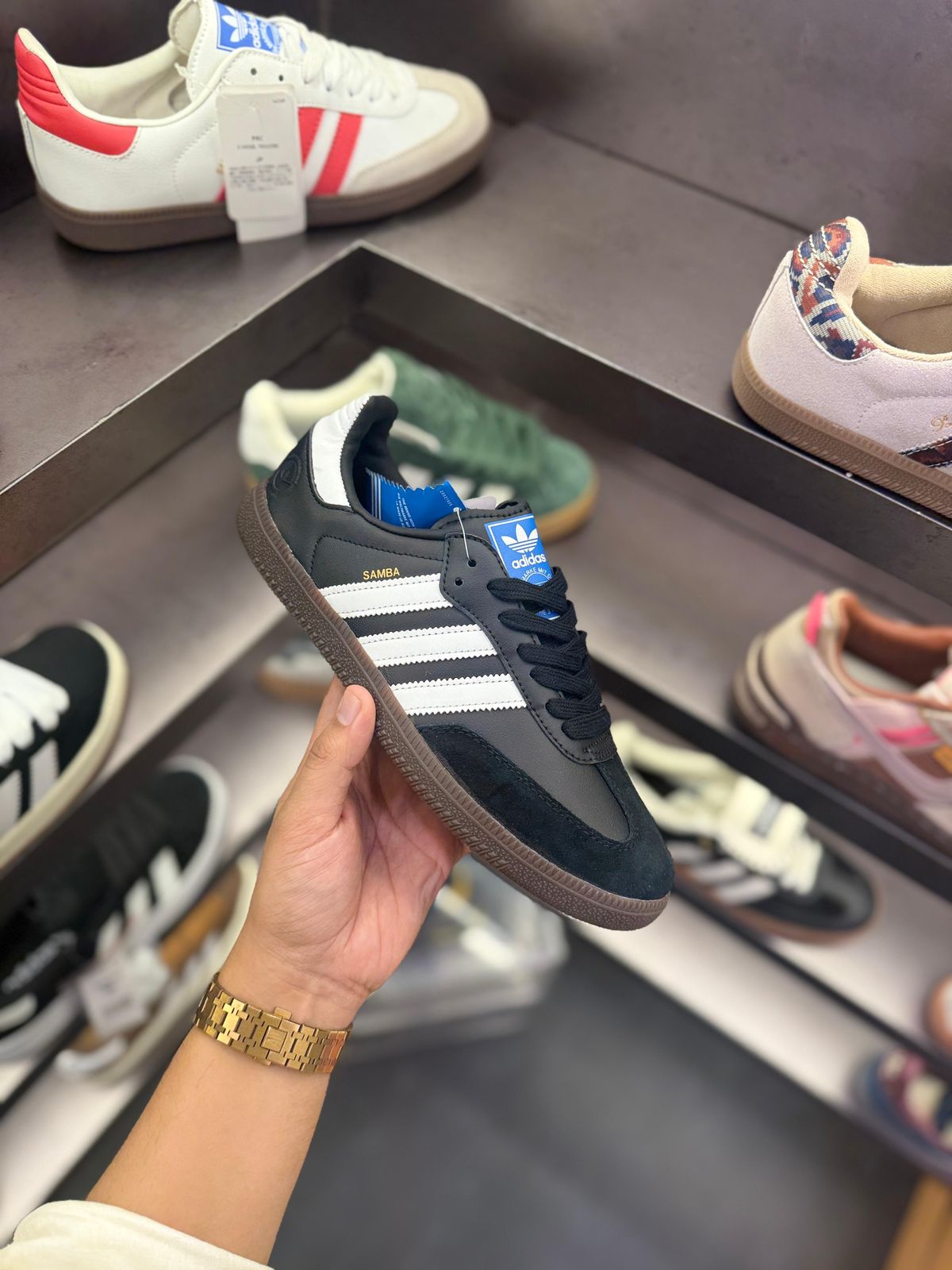 ADIDAS ORIGINALS SAMBA BASIC BLACK 🖤