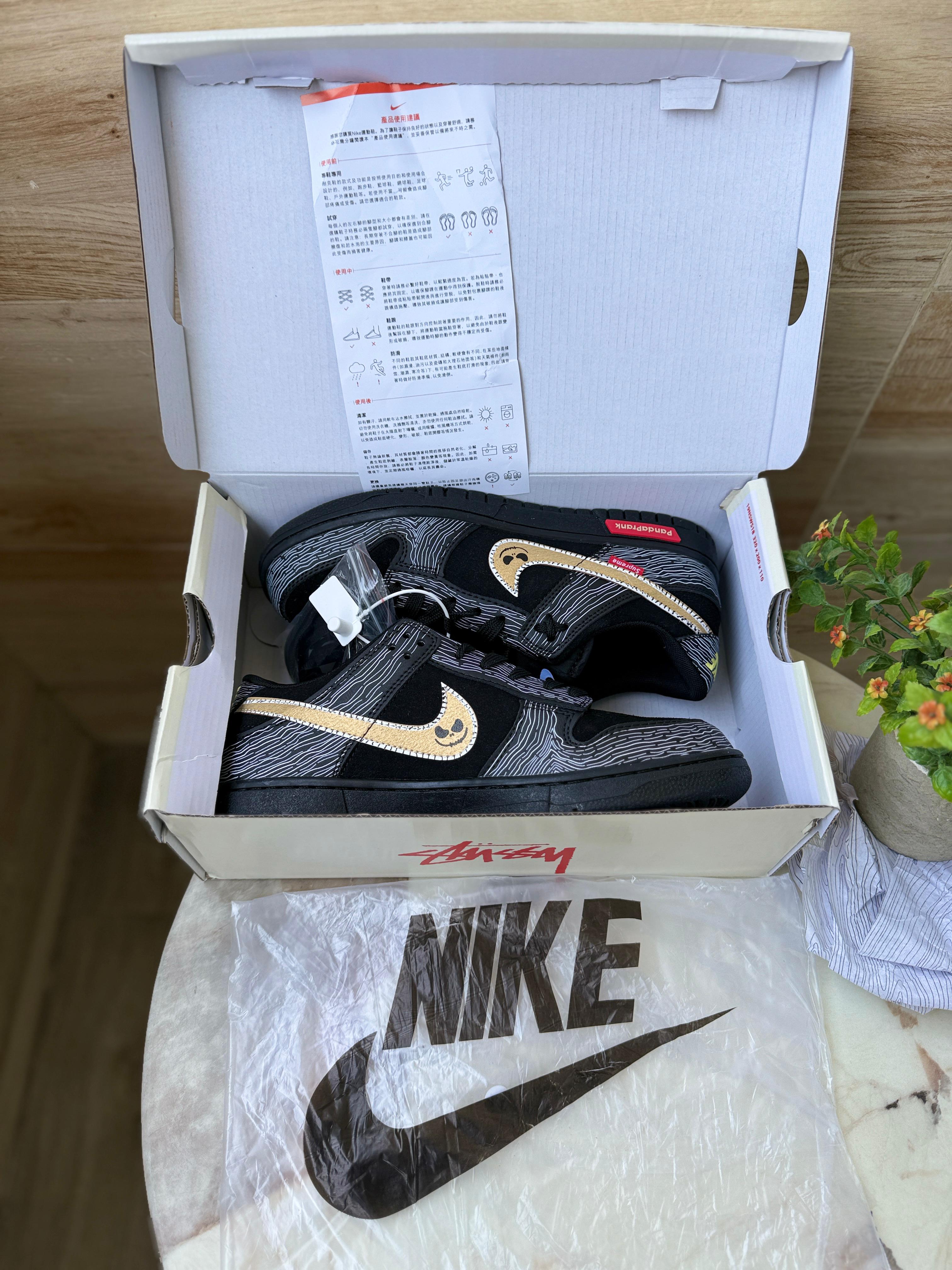 NIKE SB DUNK SUPREME ZEBRA 2025 ❤️