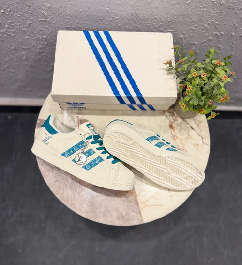 ADIDAS ORIGINALS SUPERSTAR X LOUIS VUITTON EMBOSSED