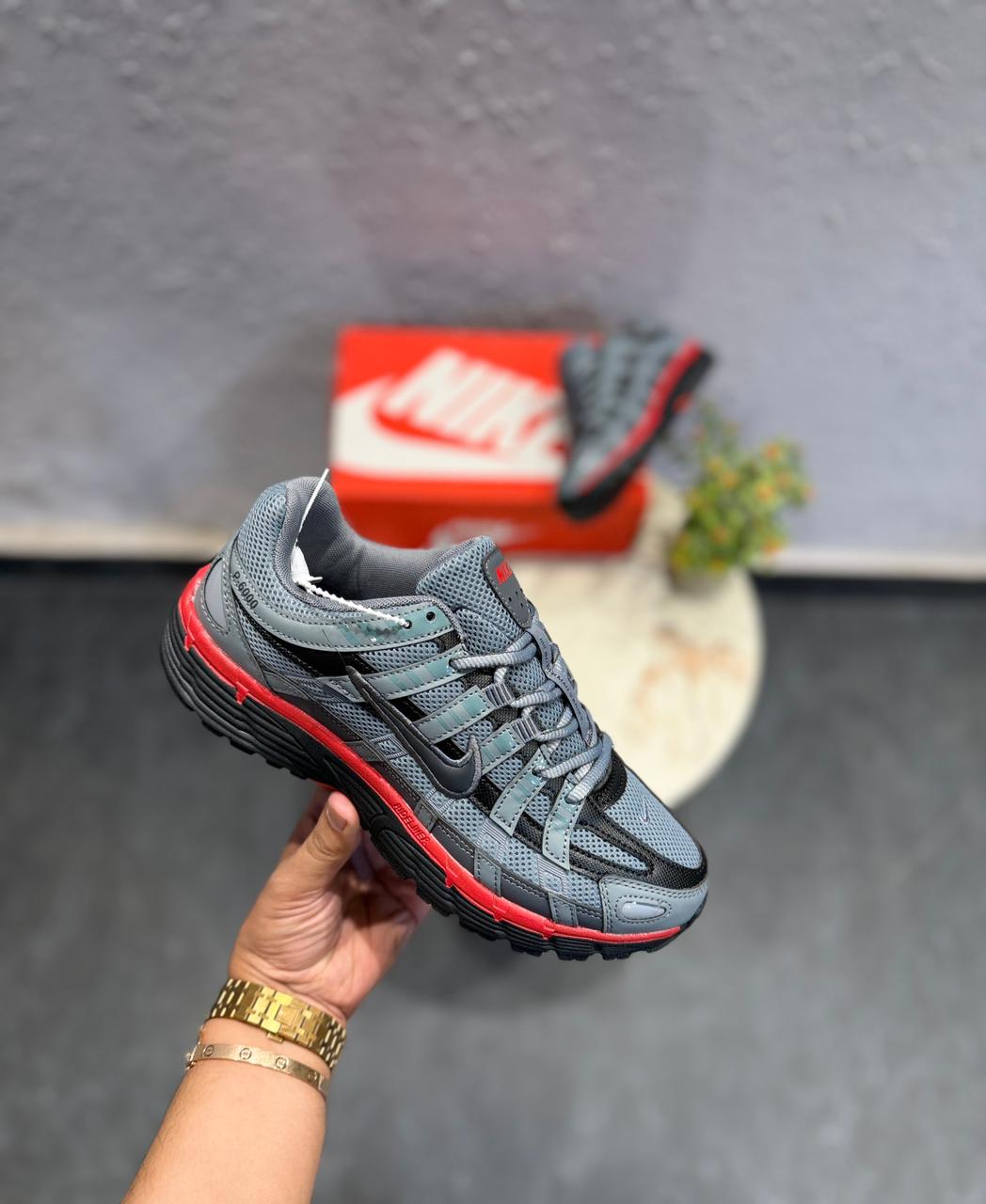 NIKE P-6000 TRAINER GREY BLACK 🖤