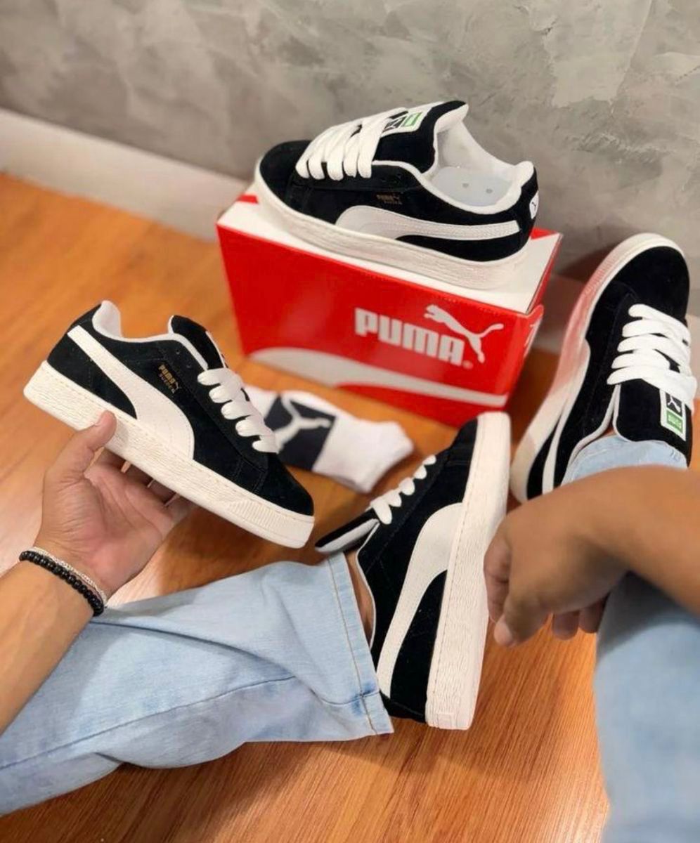 PUMA CLASSIC SUEDE XL BLACK  🖤