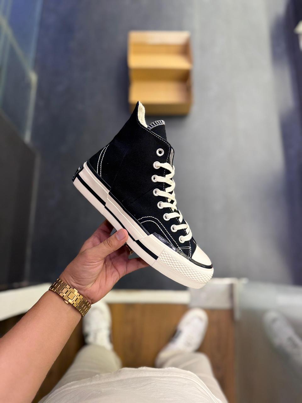 CONVERSE CHUCK MID PLUS BLACK WHITE
