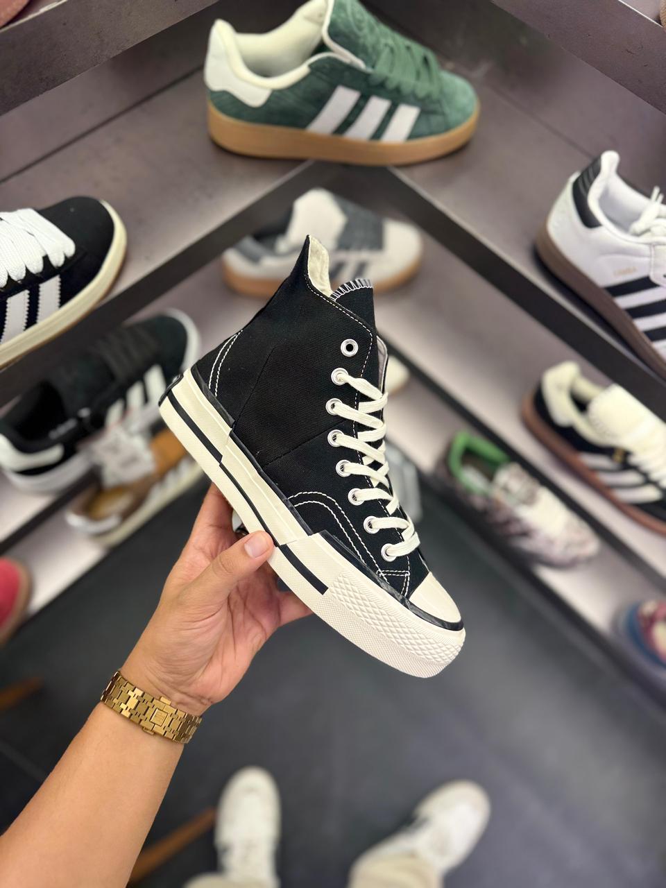 CONVERSE CHUCK MID PLUS BLACK WHITE