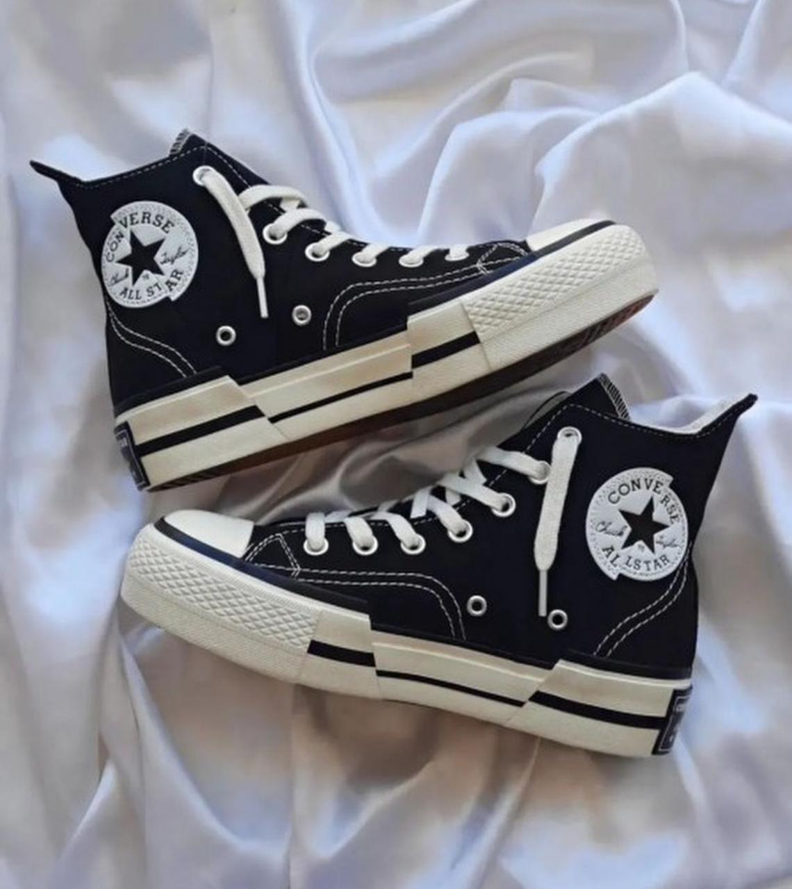 CONVERSE CHUCK MID PLUS BLACK WHITE