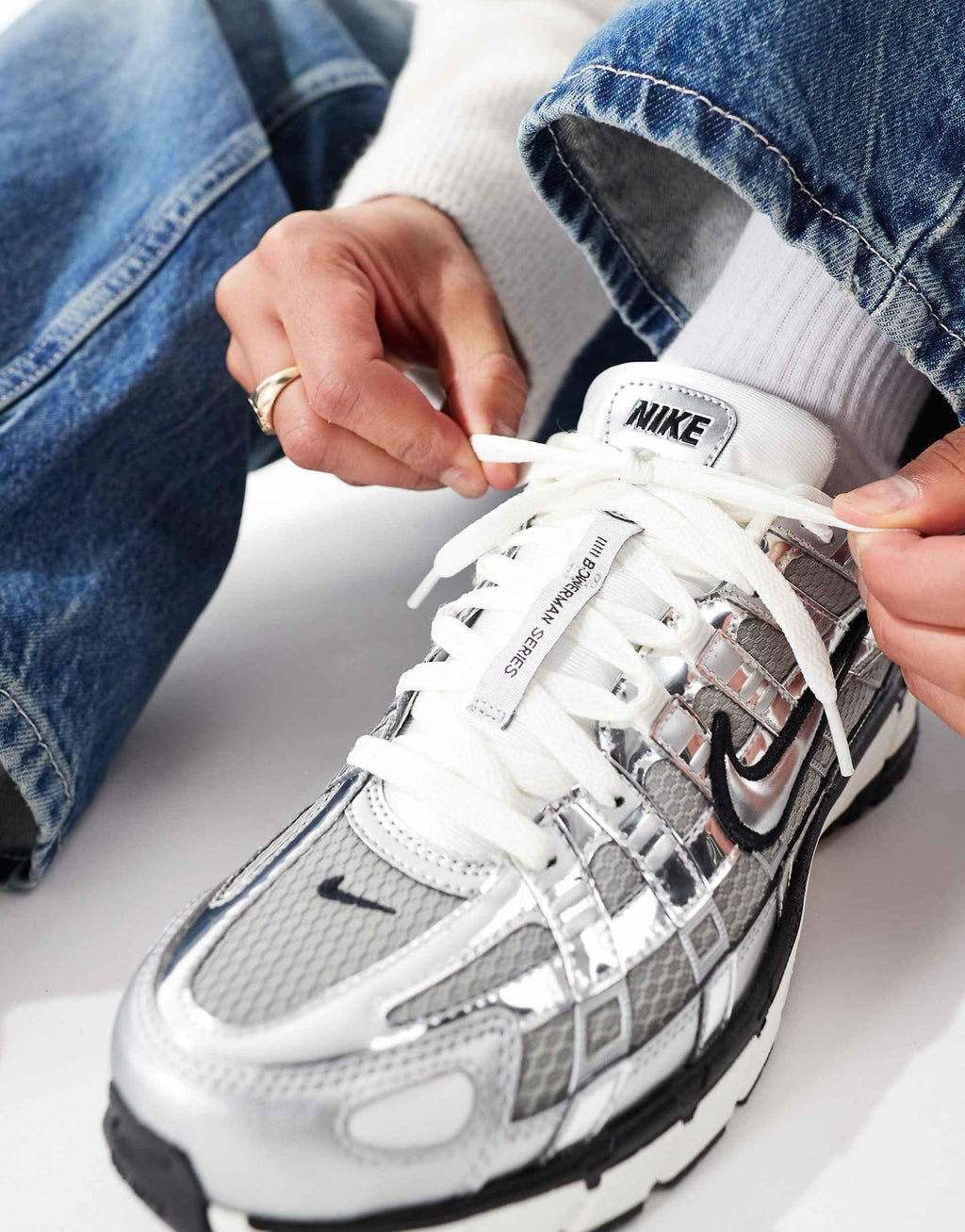 NIKE P-6000 TRAINER METALLIC 🖤