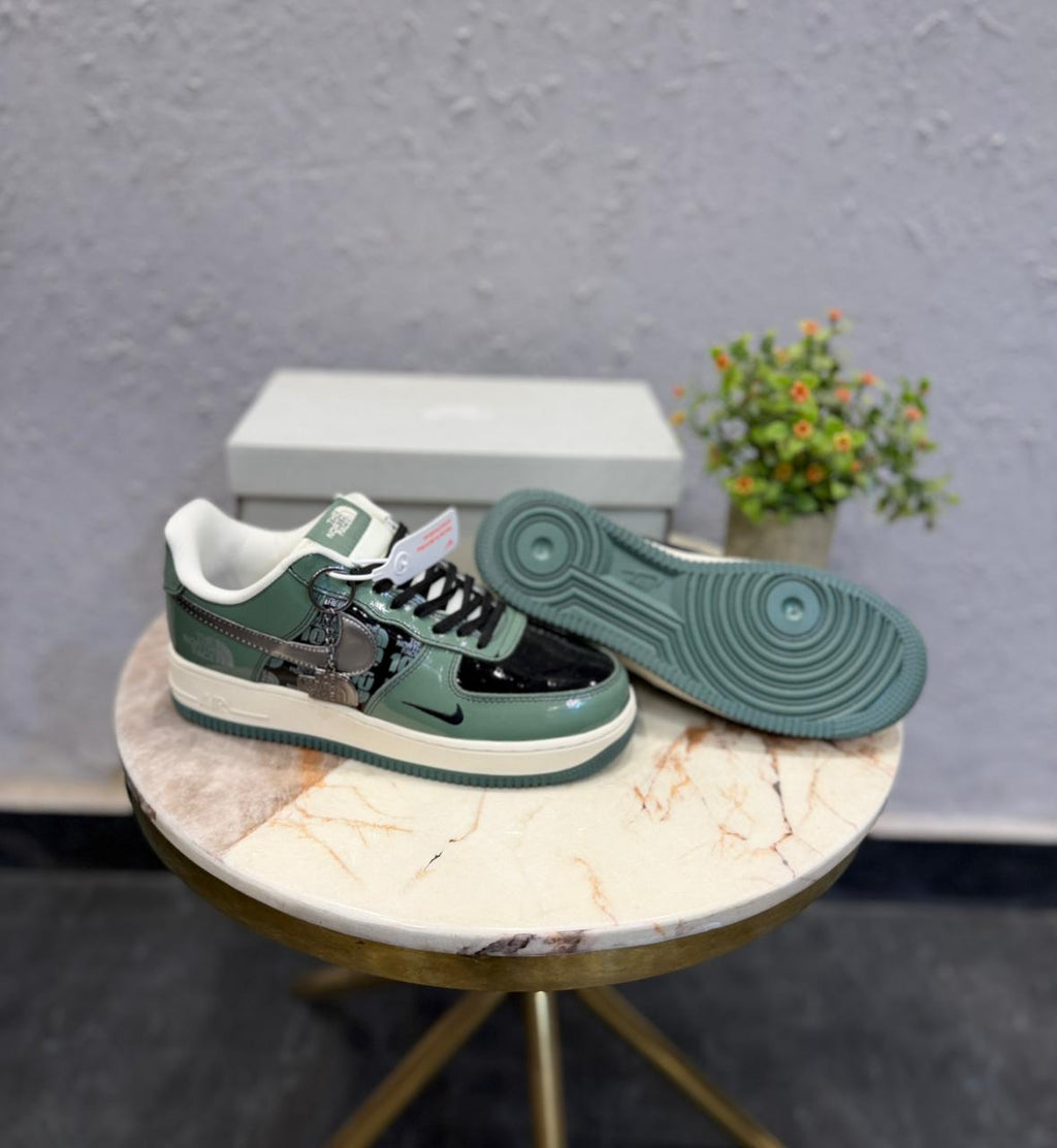 NIKE AIRFORCE CUSTOM X NORTH FACE