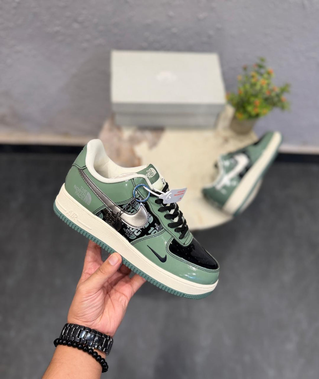 NIKE AIRFORCE CUSTOM X NORTH FACE