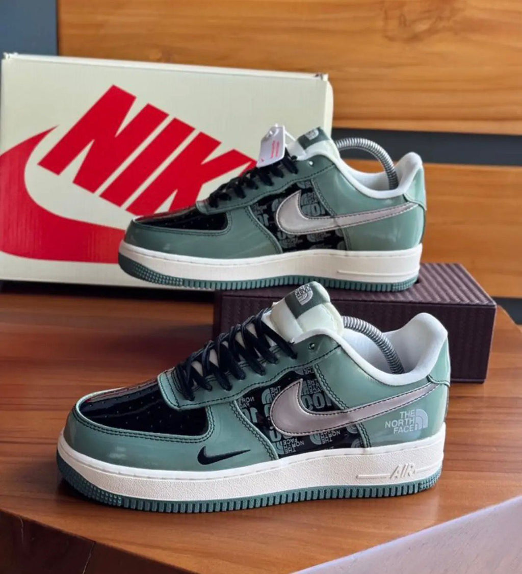 NIKE AIRFORCE CUSTOM X NORTH FACE